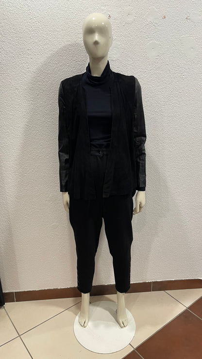 Veste en cuir - NafNaf - 36/S