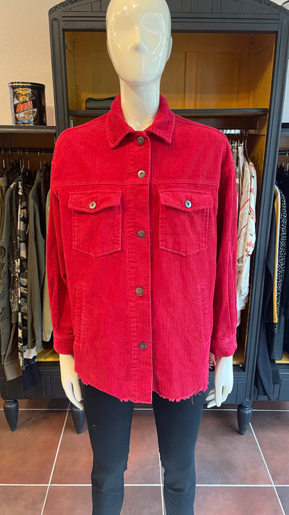 Surchemise en velours - Zara - XS/S