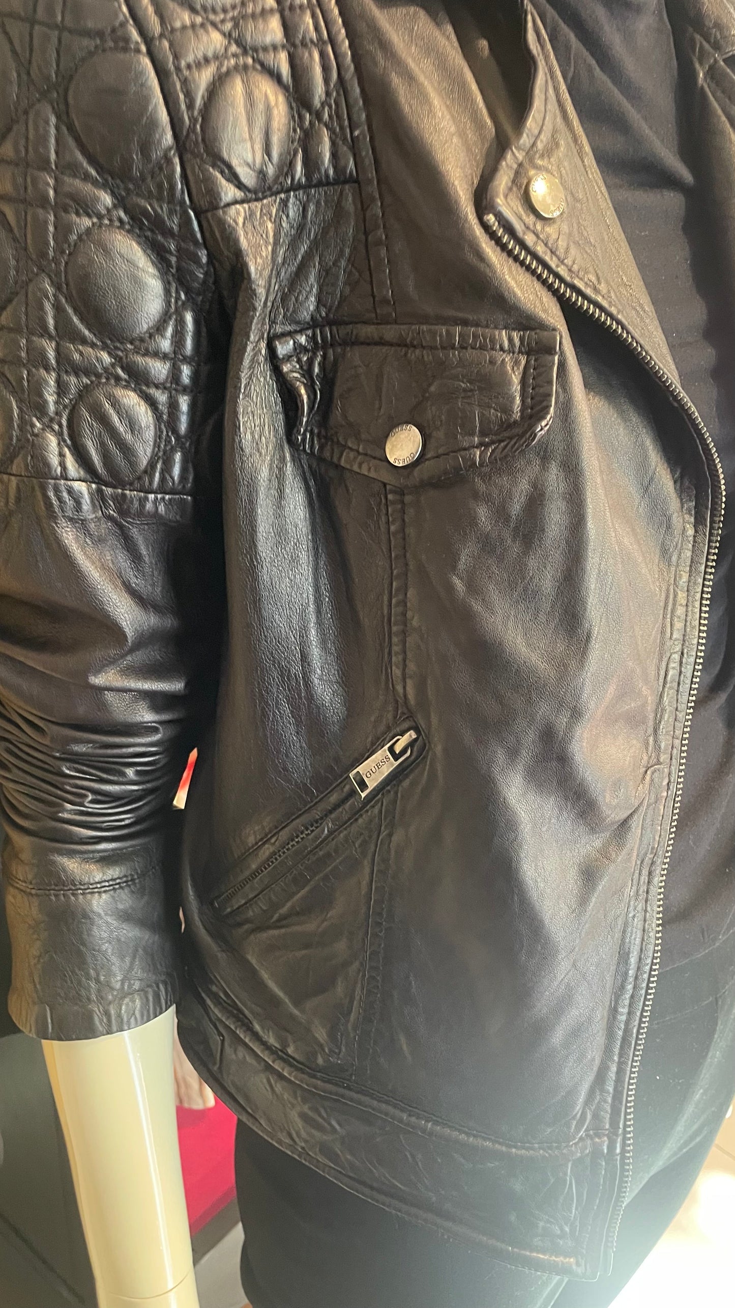 Perfecto en cuir - Guess - M/38