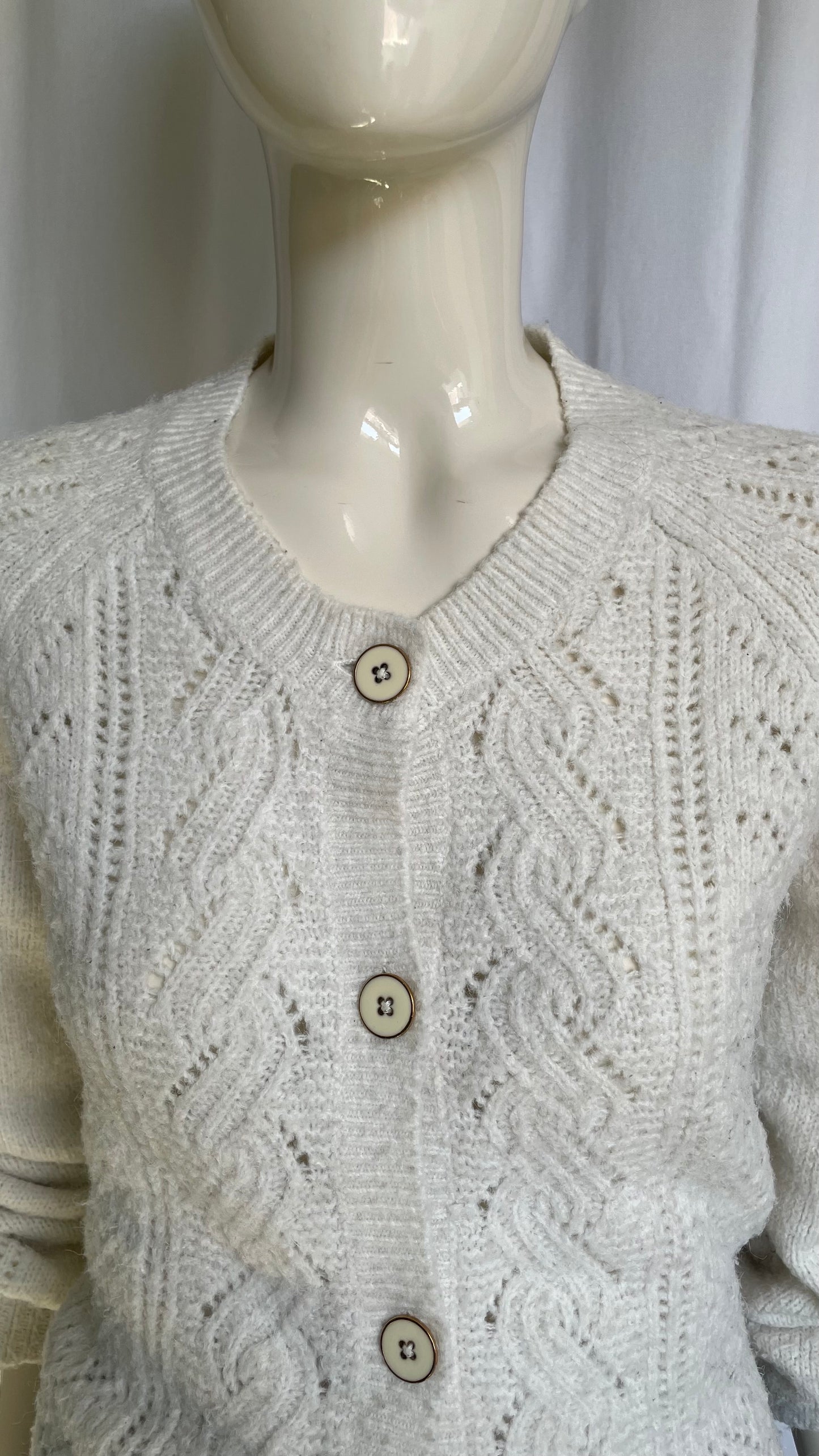 Cardigan en maille ajouré - Promod - M/38
