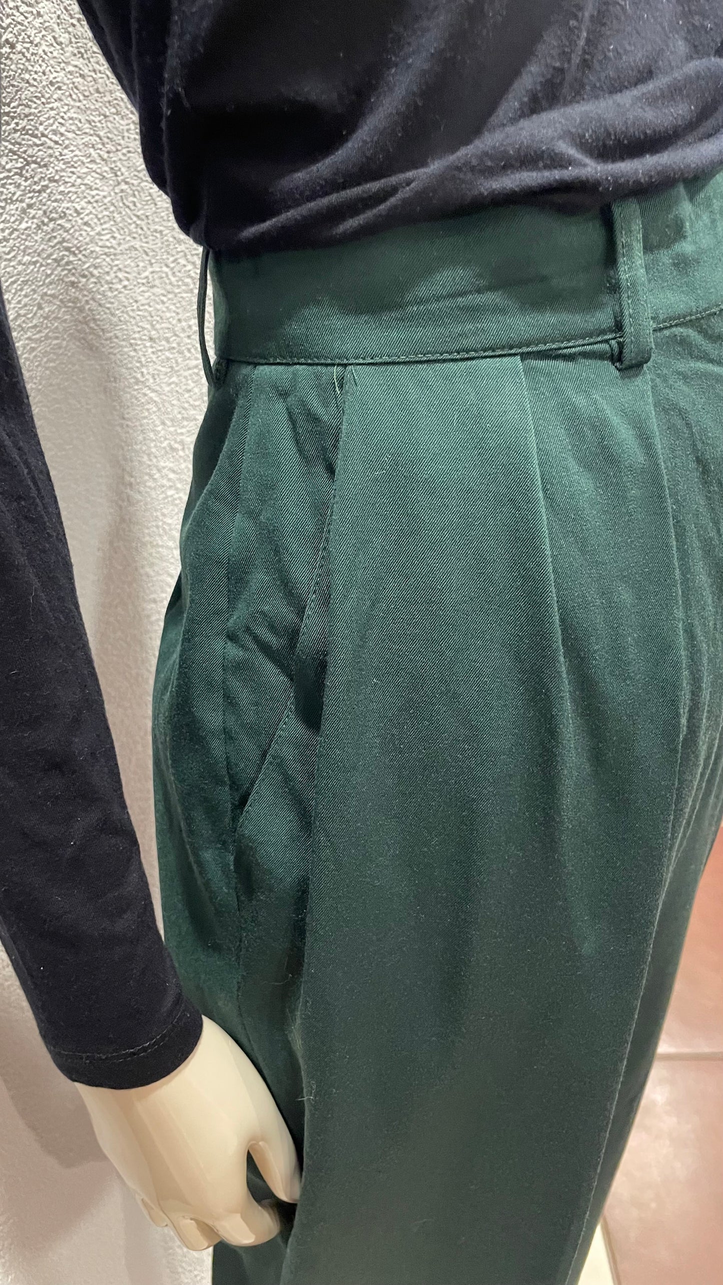 Pantalon en laine vierge - Escada Vintage - 40/L