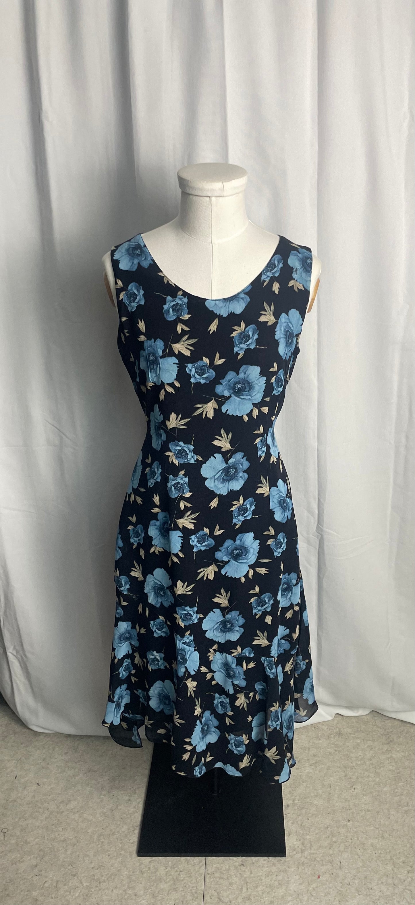 Robe à fleurs, Vintage, taille S