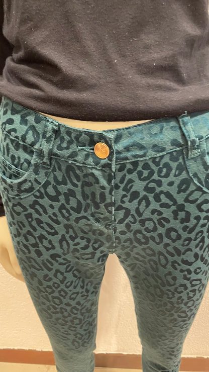 Pantalon slim léopard - Mosquitos - 36/S