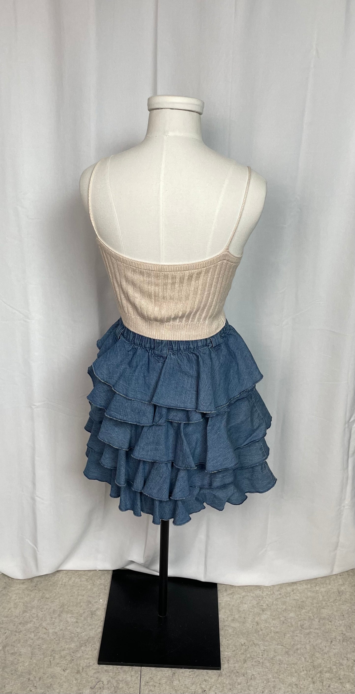 Mini-jupe en jean, Vintage, taille 34