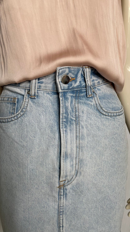 Jupe courte en jeans H&M - 38/M
