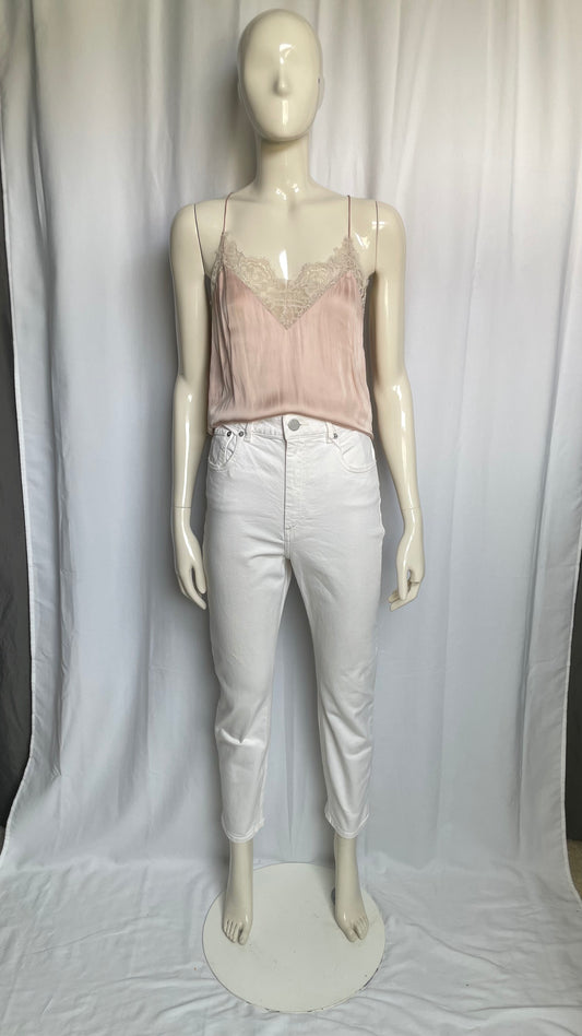 Jeans Mom blanc Asos - 36/S