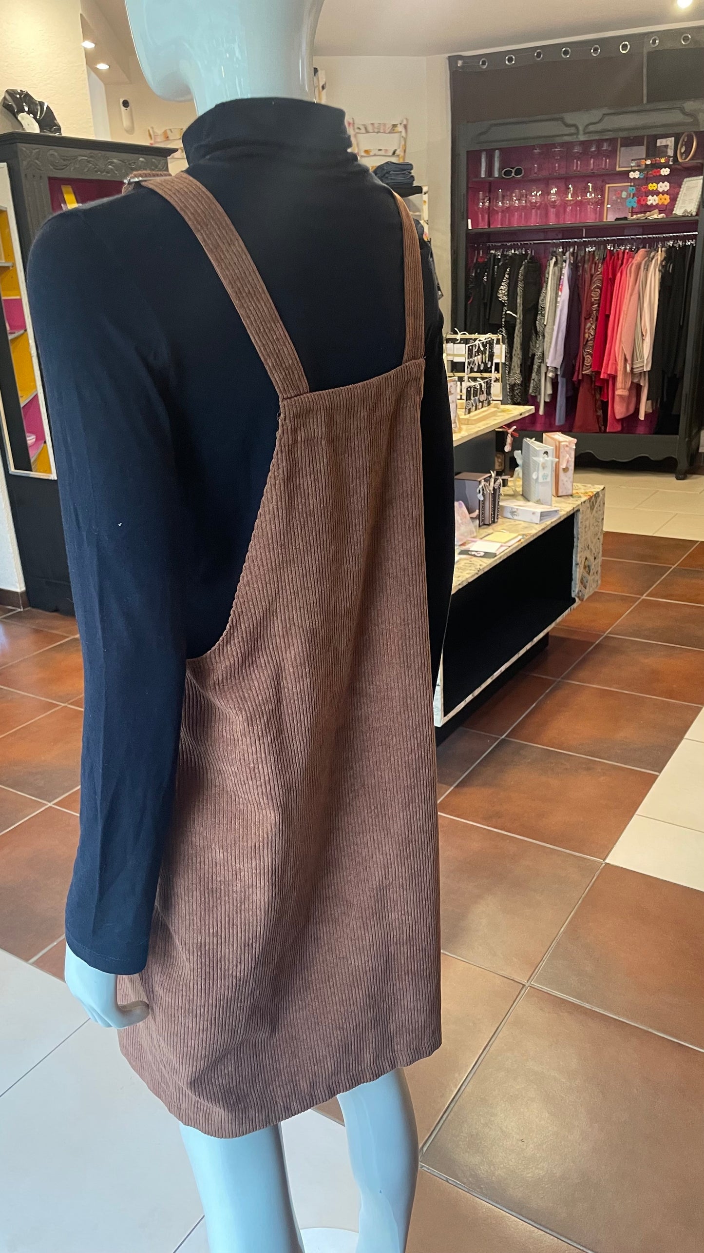 Robe en velours - Shein - S/M