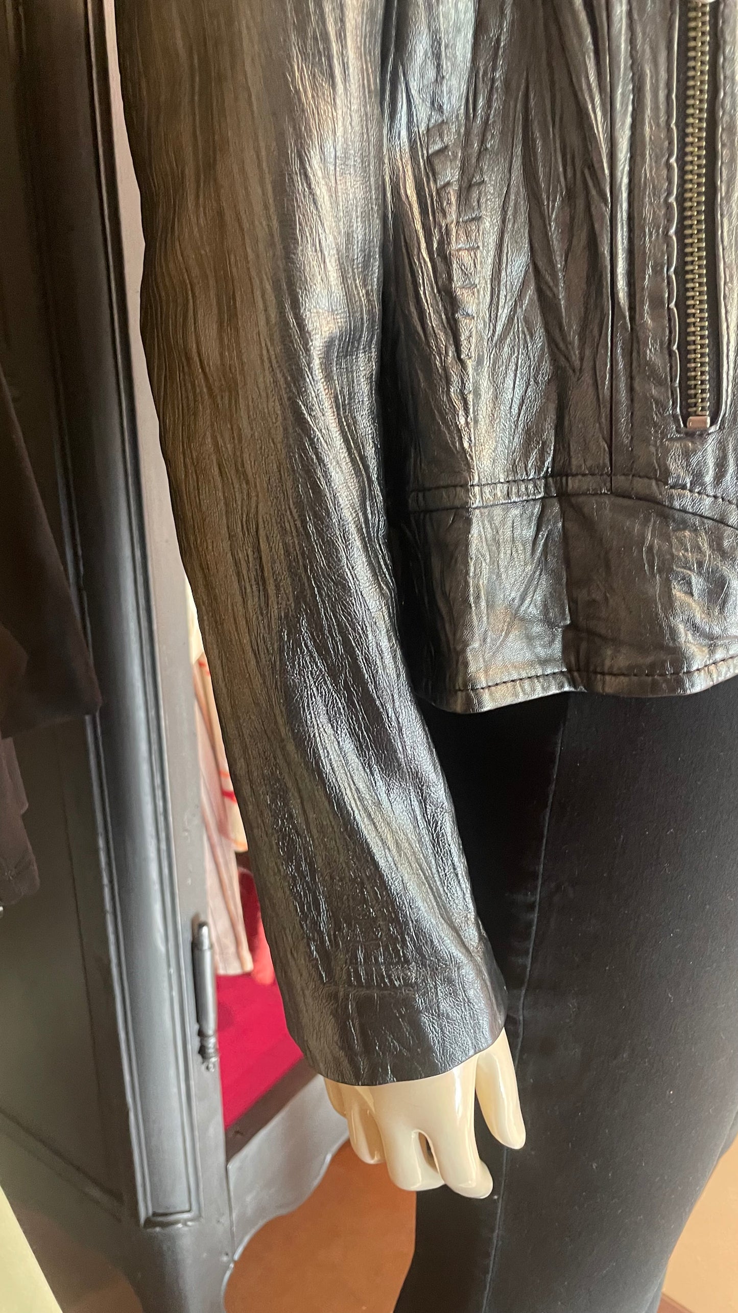 Perfecto en cuir - Boutique indépendante - S/36