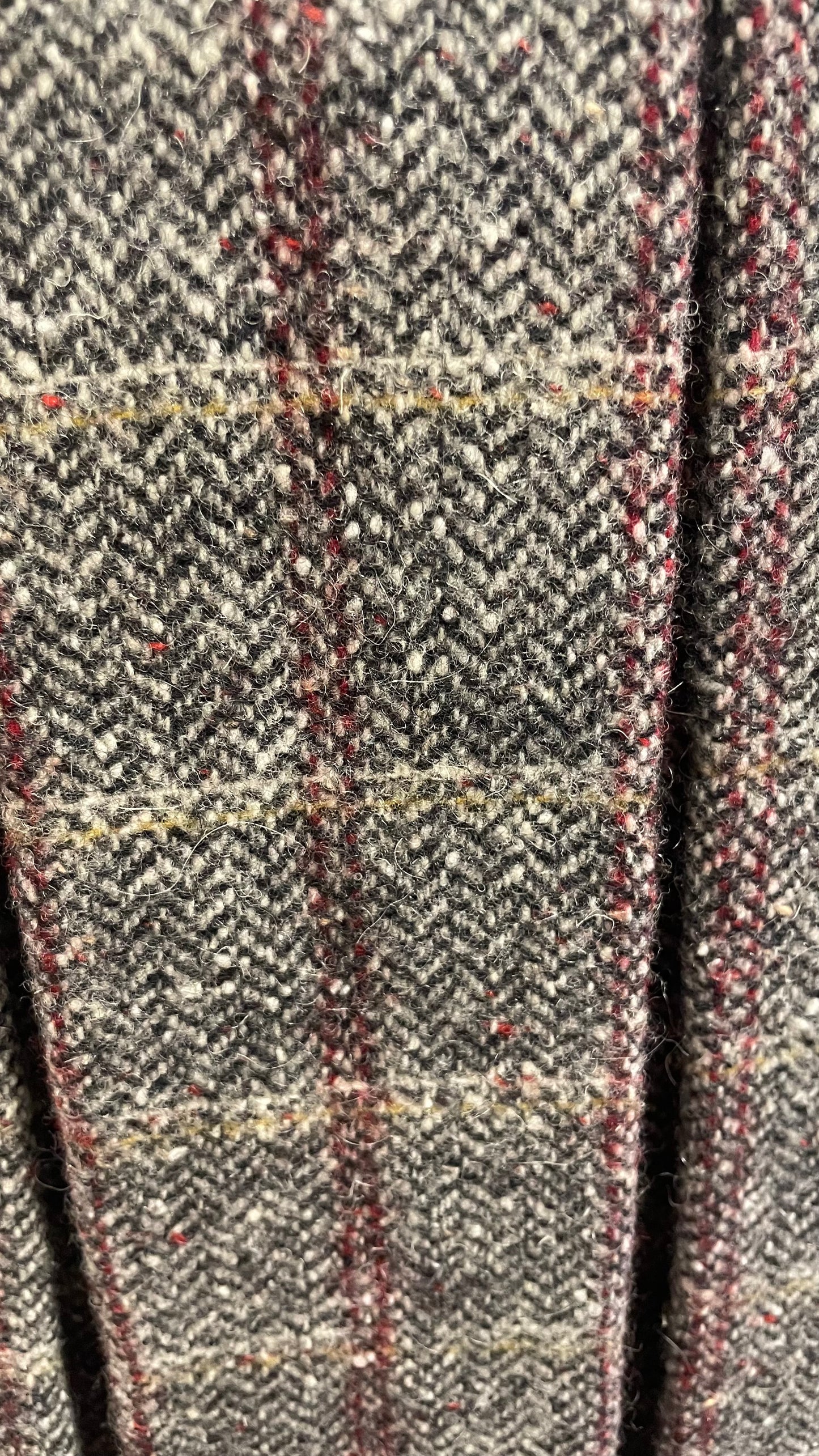 Jupe plissée en laine - Vintage - S/36