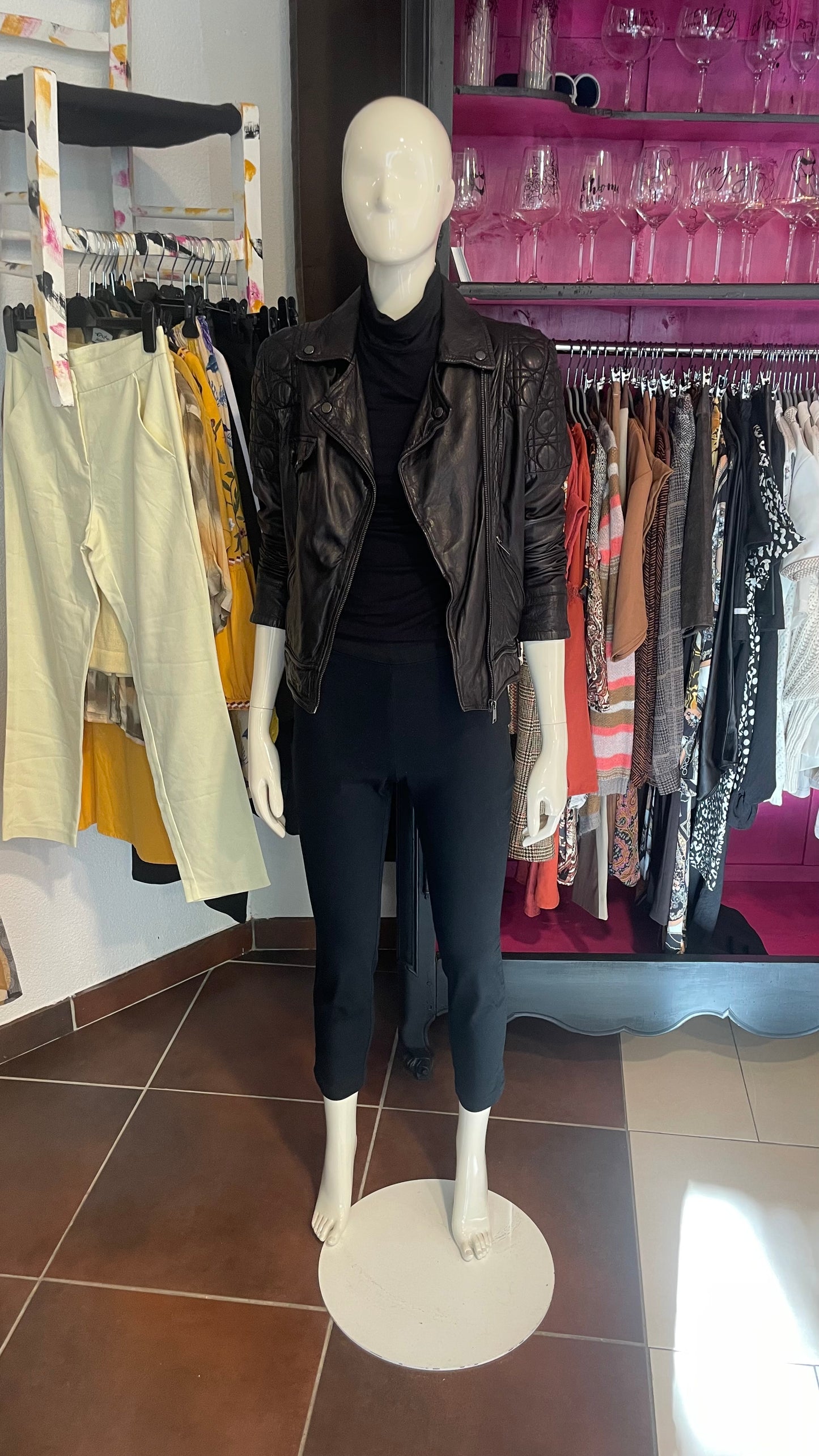 Perfecto en cuir - Guess - M/38