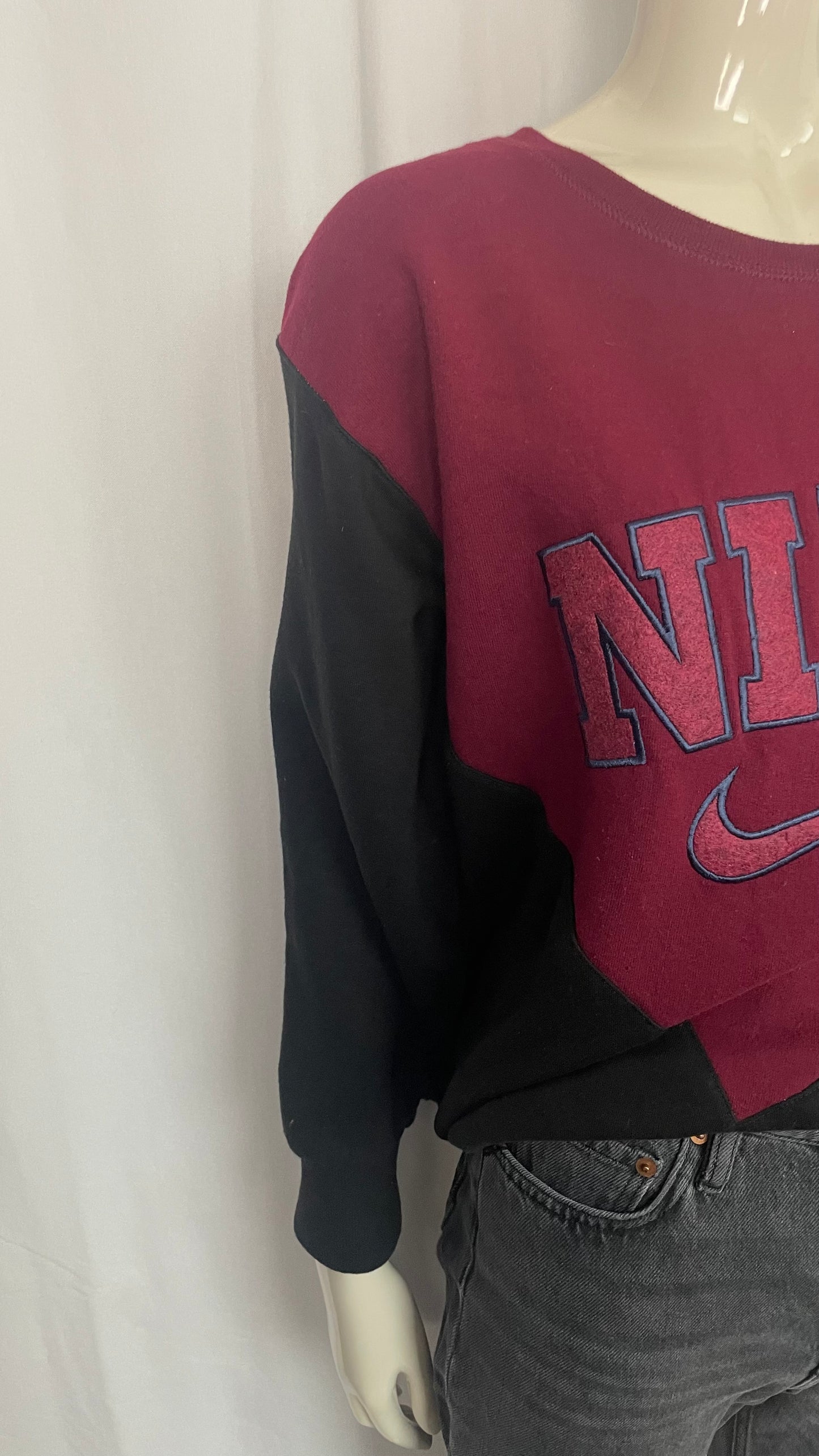 Sweat upcyclé, Nike, taille XL