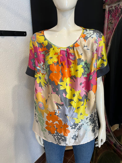 Blouse en soie - Devernois - L/XL