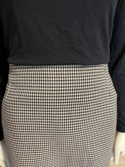 Jupe pieds de poule - 44/XXL