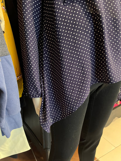 Blouse asymétrique - Jolt Gallano - L/XL. Fabriquée en France