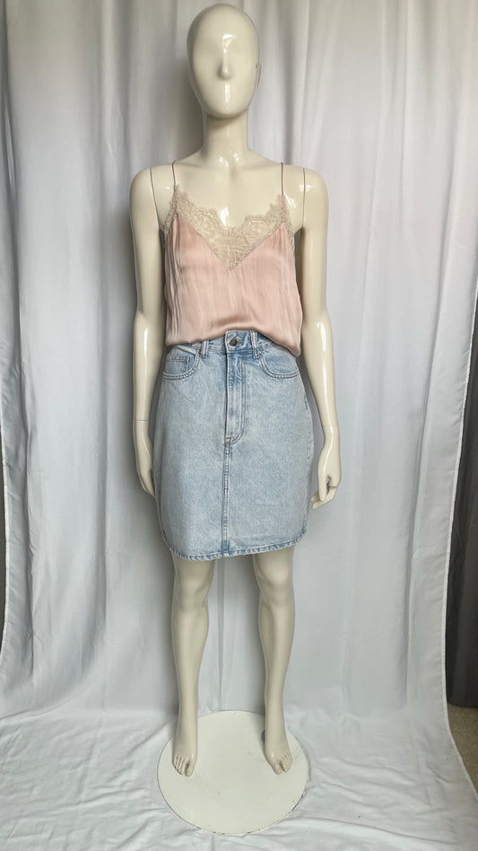 Jupe courte en jeans H&M - 38/M