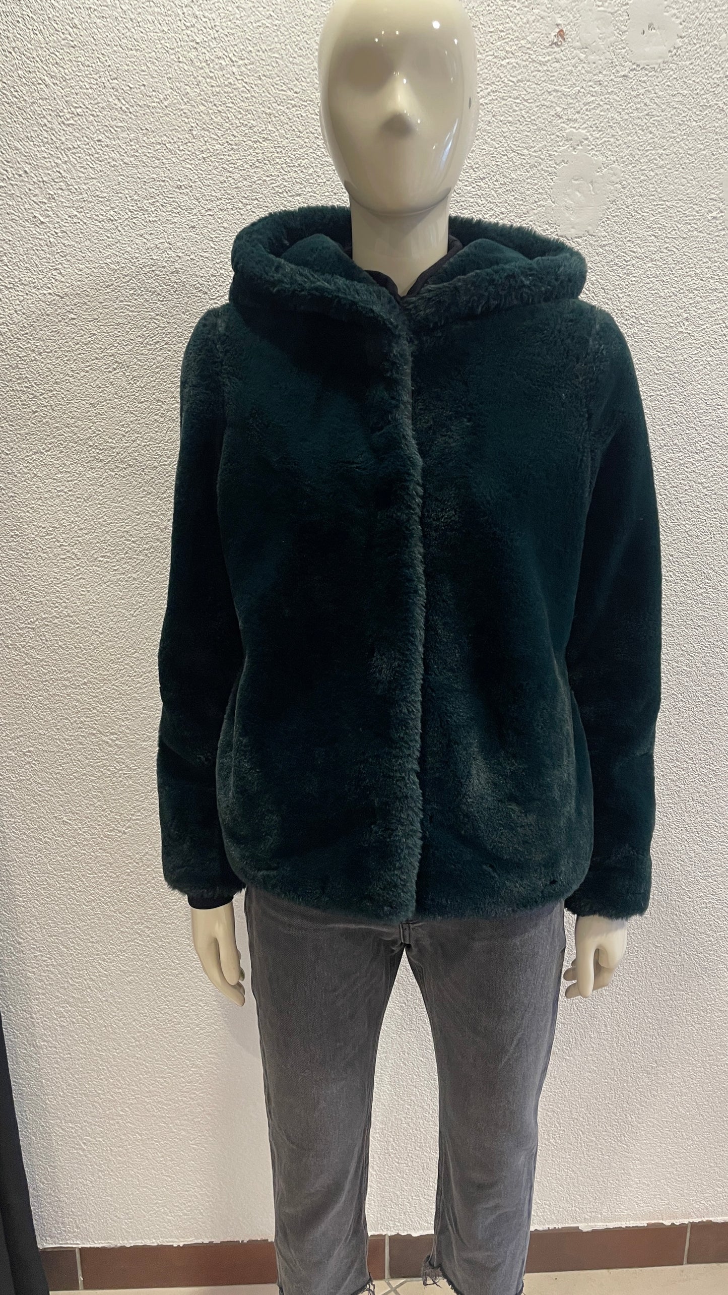 Veste poilue - Camaïeu - S/36