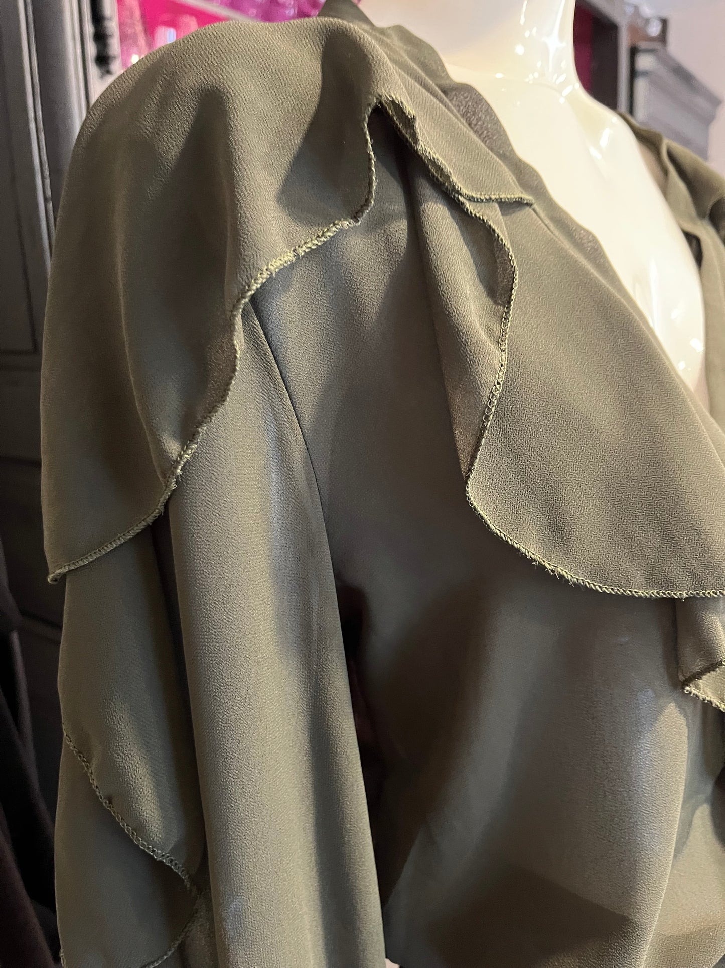 Blouse à volant - Boutique indépendante - L/40