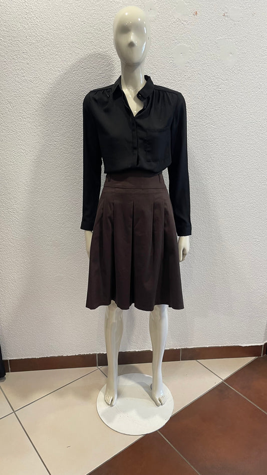 Jupe midi plissée - Camaïeu - 42-XL