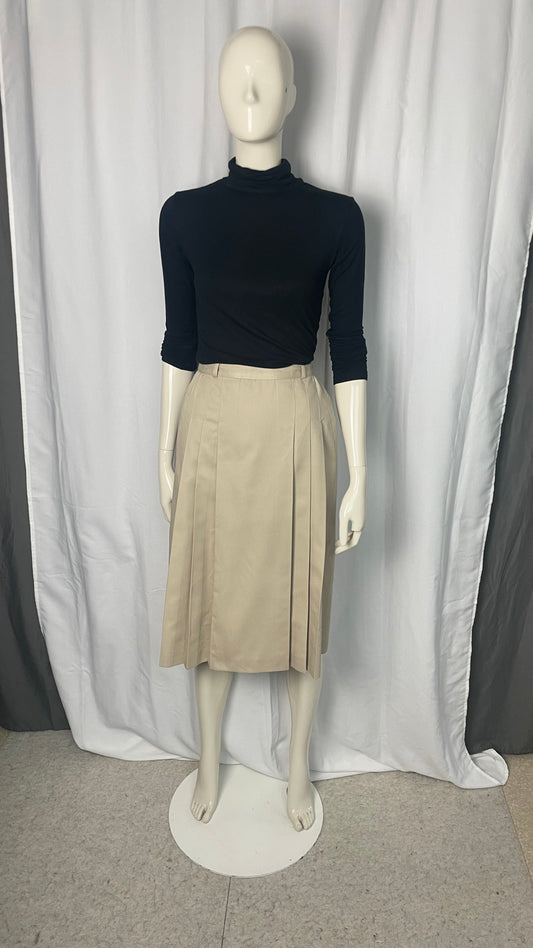 Jupe midi plissée, Vintage, taille 36