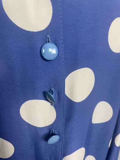 Jupe midi à pois, taille S