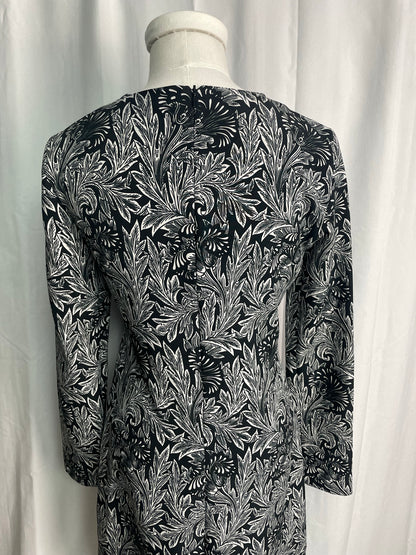 Robe à imprimé fleurie, taille XS