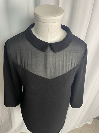 Blouse à col claudine, taille S