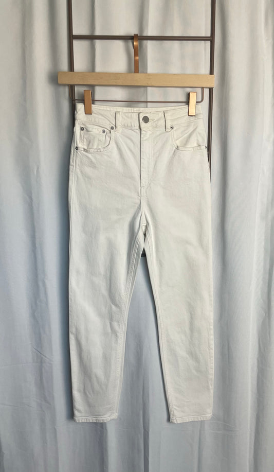 Mom jeans blanc, Asos, taille W28 L30