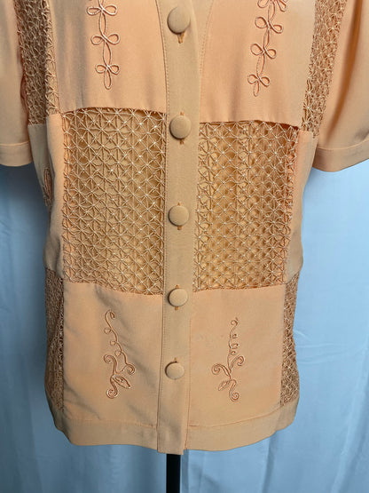 Blouse manches courtes, Vintage, taille M