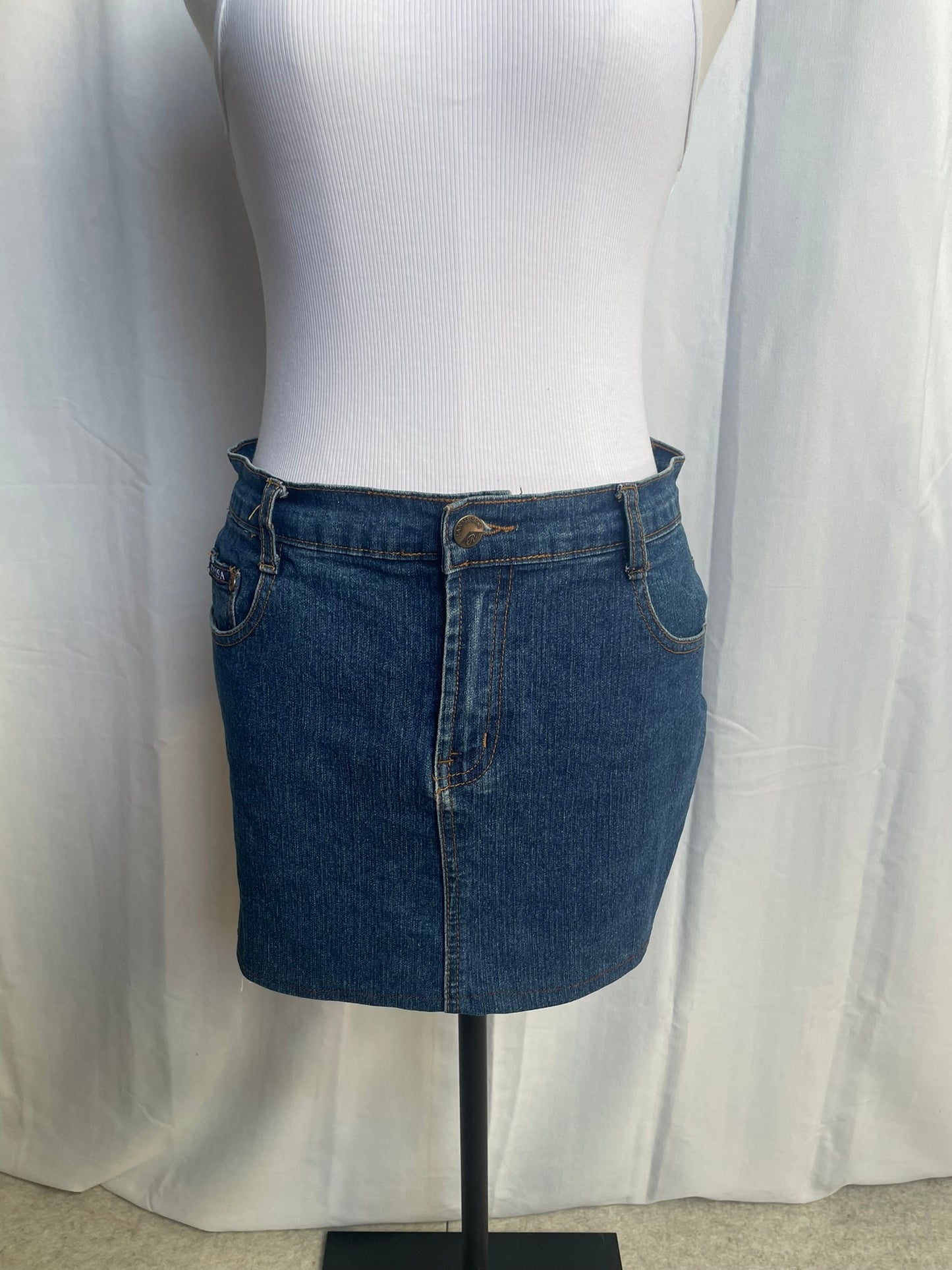 Mini-jupe en jeans, Vintage, taille 36