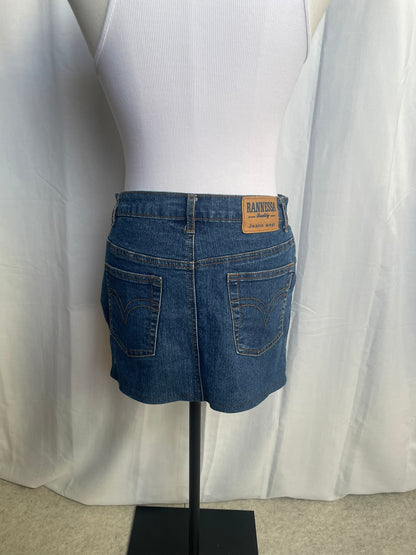 Mini-jupe en jeans, Vintage, taille 36